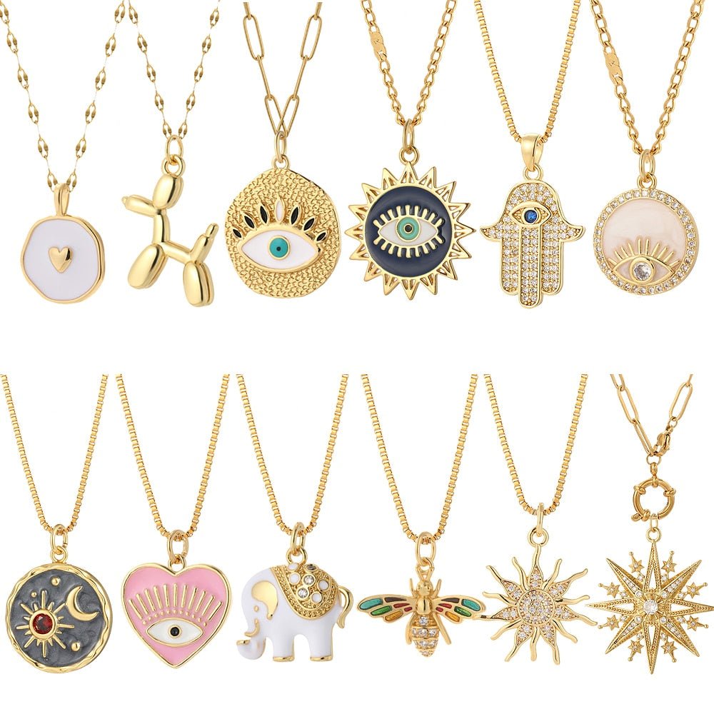 Charms Jewelry | Evil Eye Womens Jewelry Necklaces - B&P Deals