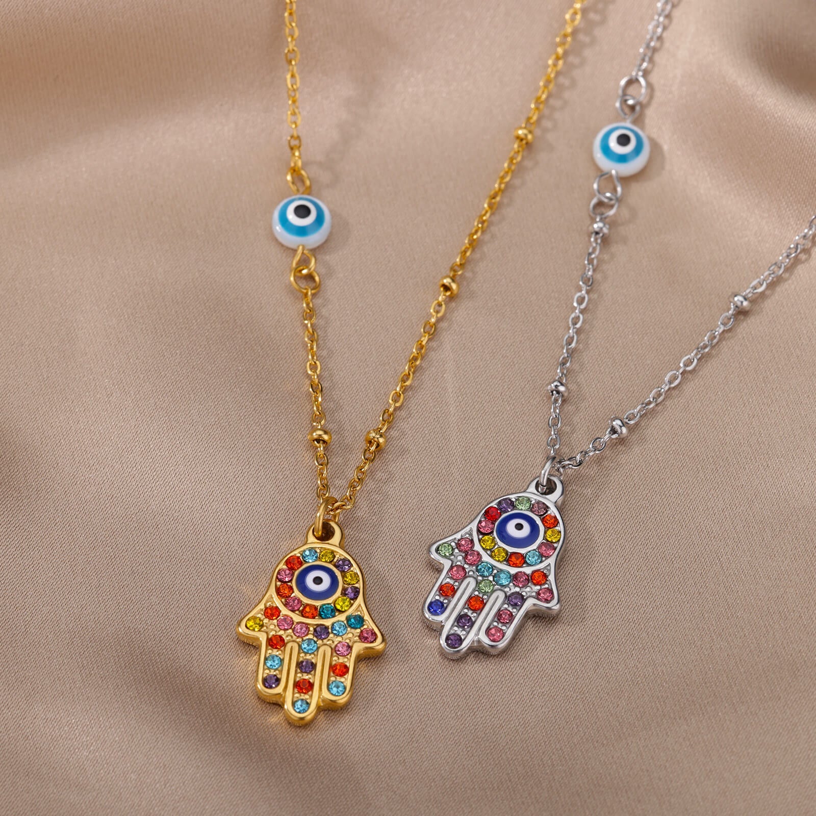 Evil Eye Charms Jewelry | Pendant Womens Jewelry Necklaces - B&P Deals