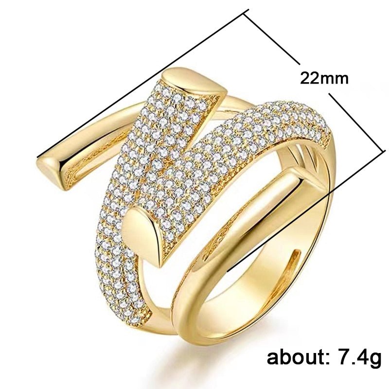 Gold Wrap Rings | Womens Jewelry Rings - B&P Deals