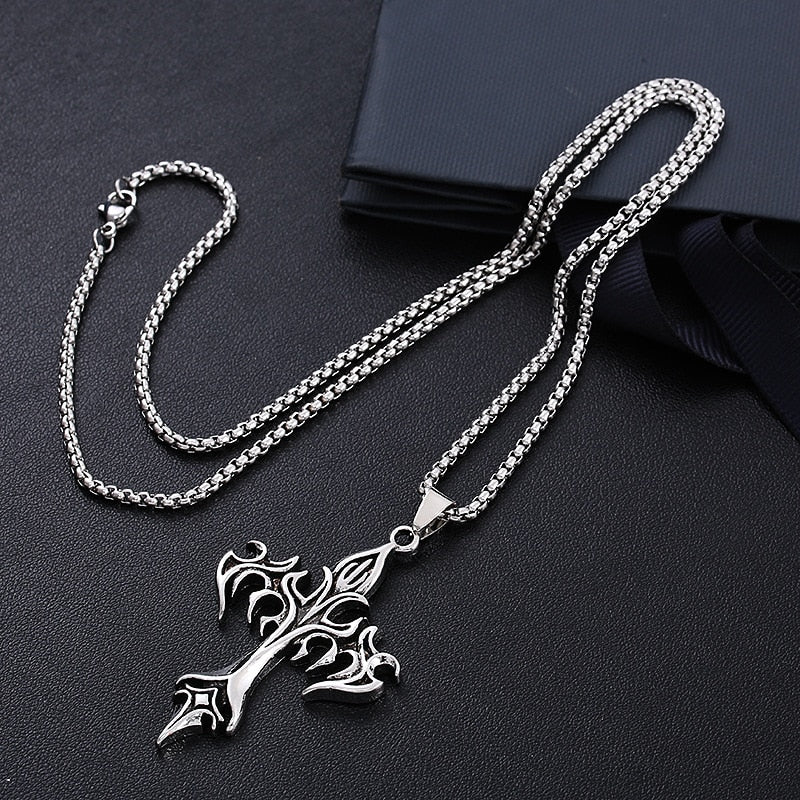 Vintage Cross Pendant Necklaces | Mens Jewelry Necklaces - B&P Deals