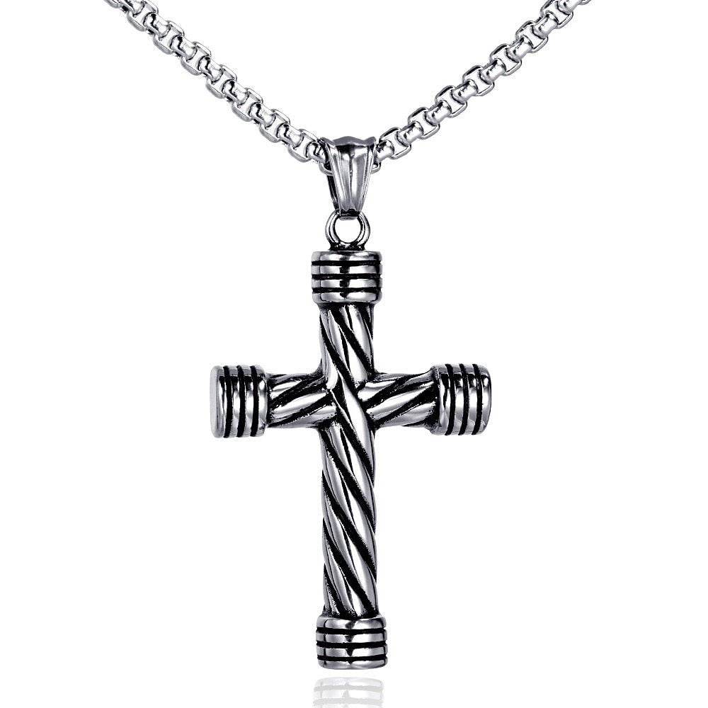 Vintage Cross Pendant Necklaces | Mens Jewelry Necklaces - B&P Deals