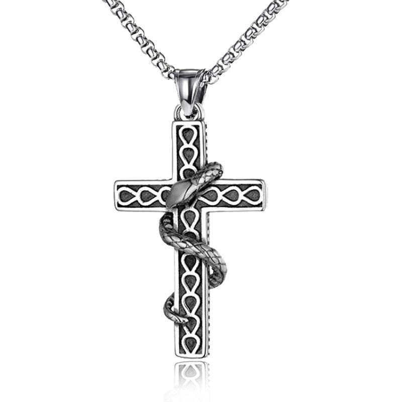 Vintage Cross Pendant Necklaces | Mens Jewelry Necklaces - B&P Deals