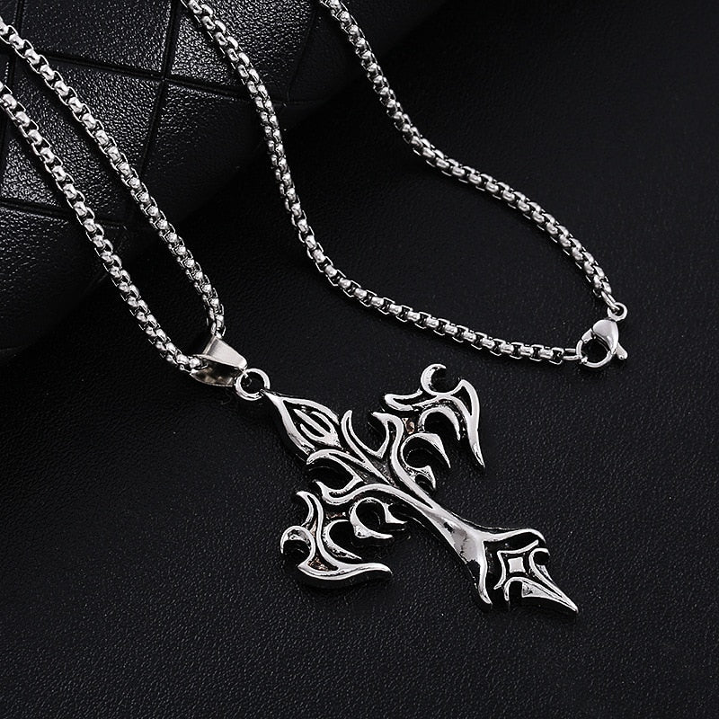 Vintage Cross Pendant Necklaces | Mens Jewelry Necklaces - B&P Deals