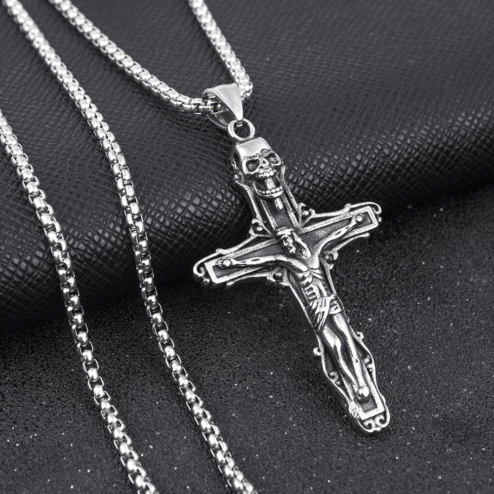 Vintage Cross Pendant Necklaces | Mens Jewelry Necklaces - B&P Deals