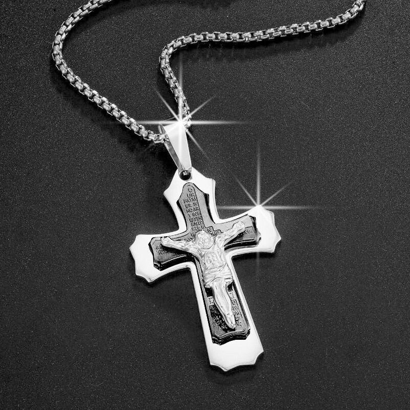 Vintage Cross Pendant Necklaces | Mens Jewelry Necklaces - B&P Deals