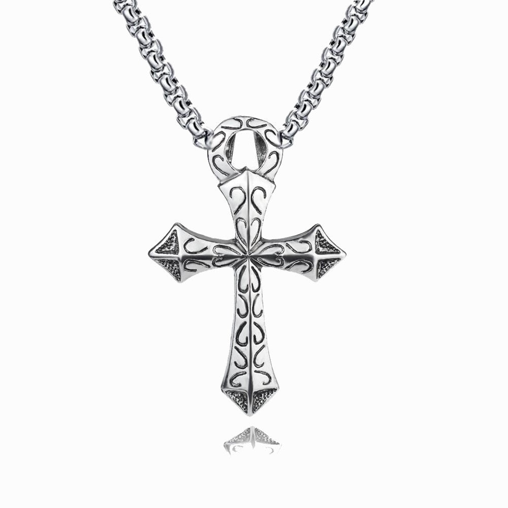 Vintage Cross Pendant Necklaces | Mens Jewelry Necklaces - B&P Deals