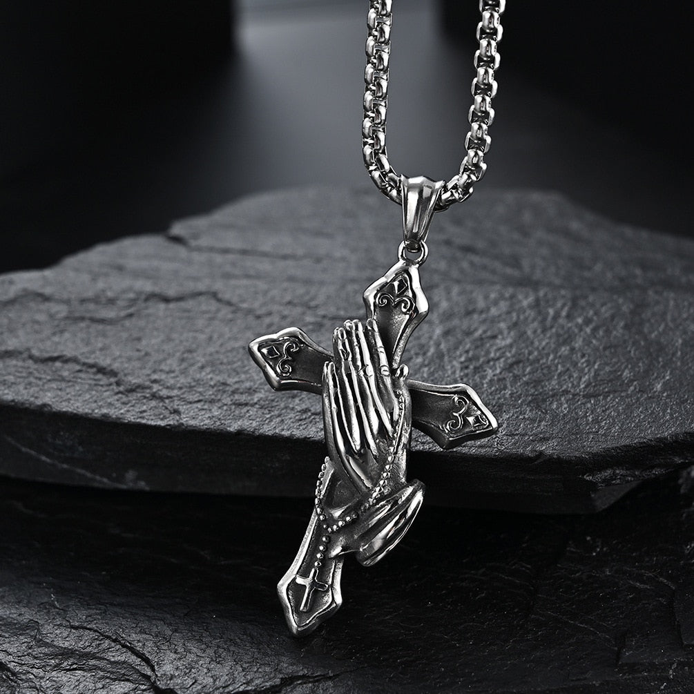 Vintage Cross Pendant Necklaces | Mens Jewelry Necklaces - B&P Deals