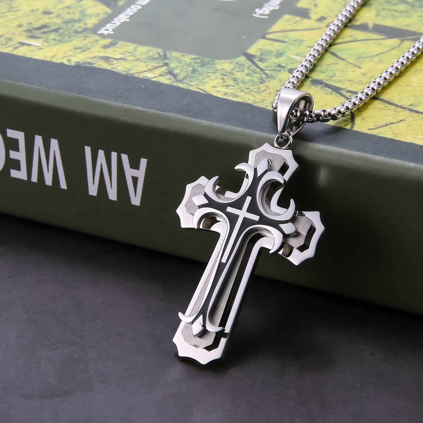 Vintage Cross Pendant Necklaces | Mens Jewelry Necklaces - B&P Deals