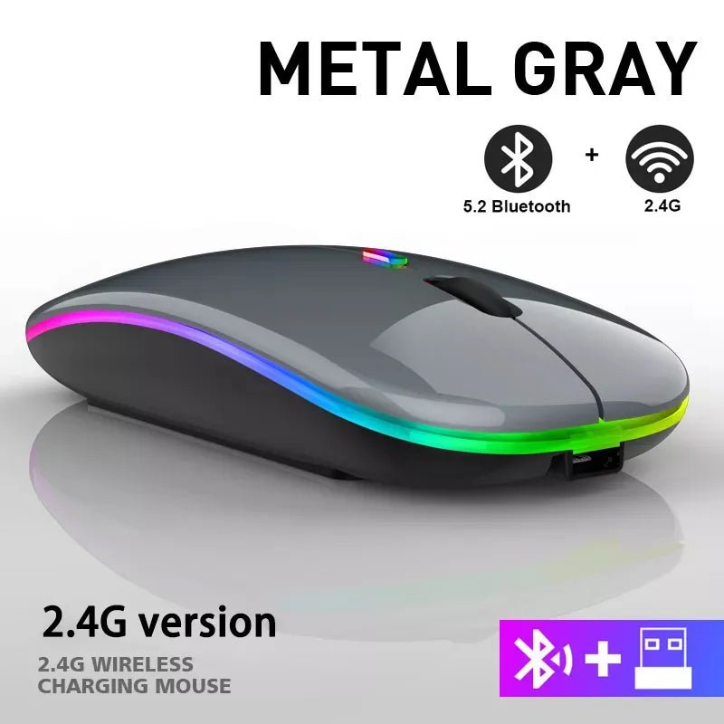 Wireless Bluetooth LED Mouse | 2.4GHz USB - B&P Deals