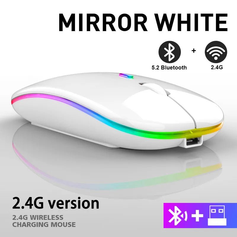 Wireless Bluetooth LED Mouse | 2.4GHz USB - B&P Deals