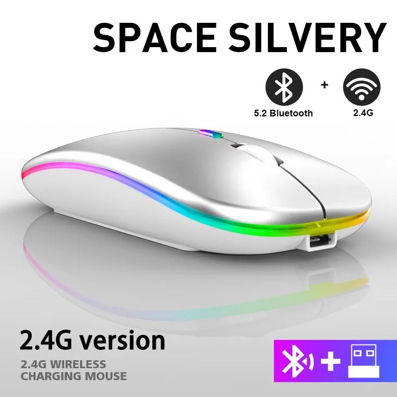 Wireless Bluetooth LED Mouse | 2.4GHz USB - B&P Deals